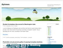 Tablet Screenshot of apinews.morkland.org